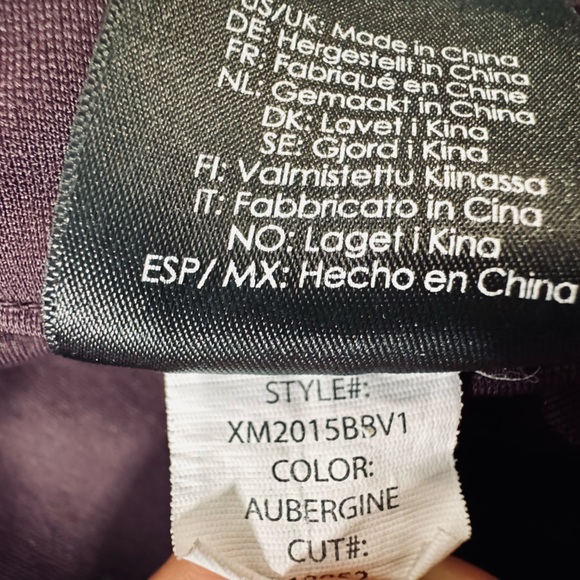 LIVERPOOL GIA GLIDER ANKLE SKINNY Mid Rise Dark Plum Purple Size 6/28 NEW! - Picture 3 of 5